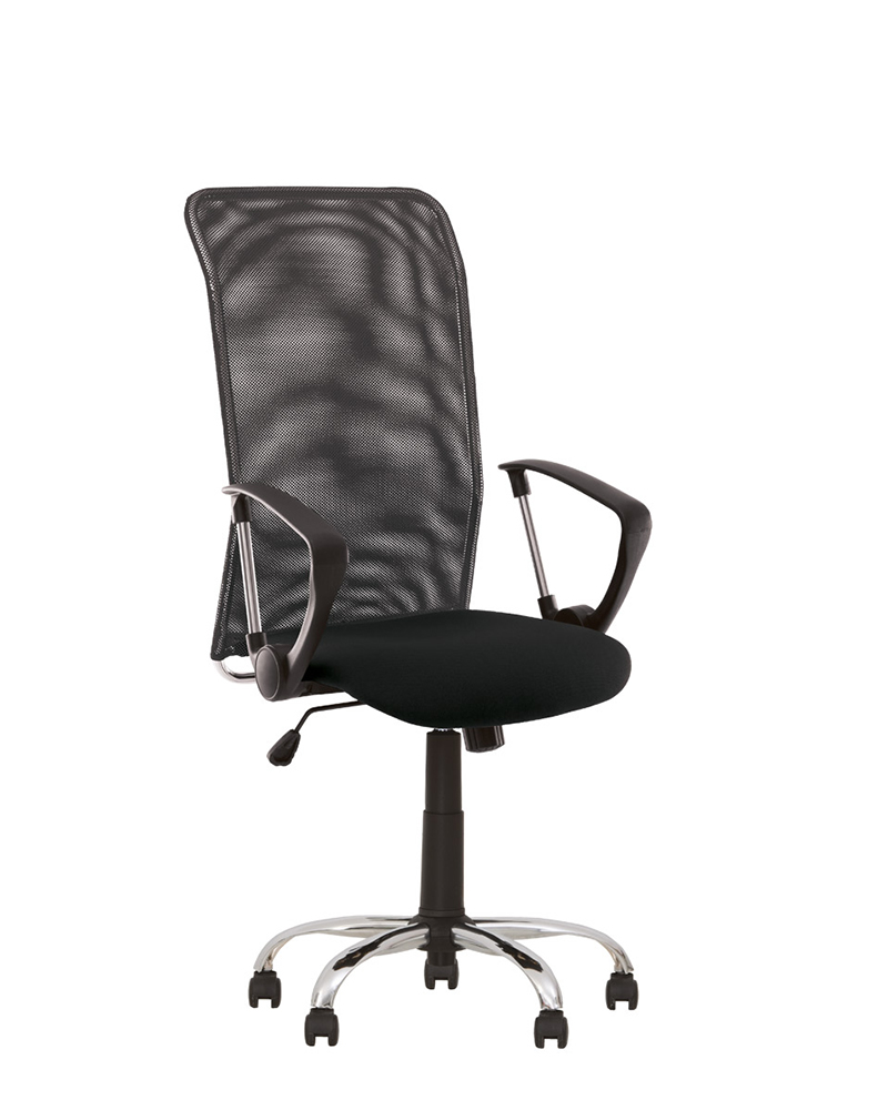 Крісло офісне NOWY STYL INTER GTP CHROME P OH/5 C-11 тканина, підлокітники